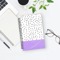 13 x 21 cm Spiral Kapaklı Çizgili Defter – Baskısız